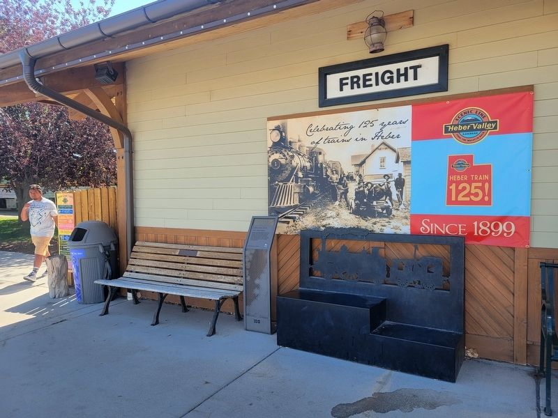 Heber Valley Railroad Marker image. Click for full size.