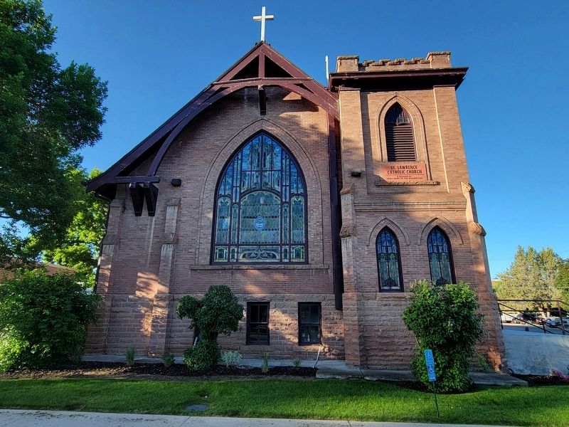 Heber Second Ward Meetinghouse Building (North Side). Click for full size. Heber Second Ward Meetinghouse Building (North Side) image. Click for full size.