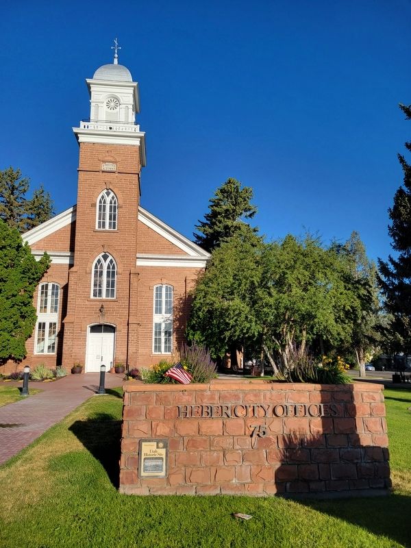 Wasatch Stake Tabernacle Marker image. Click for full size.