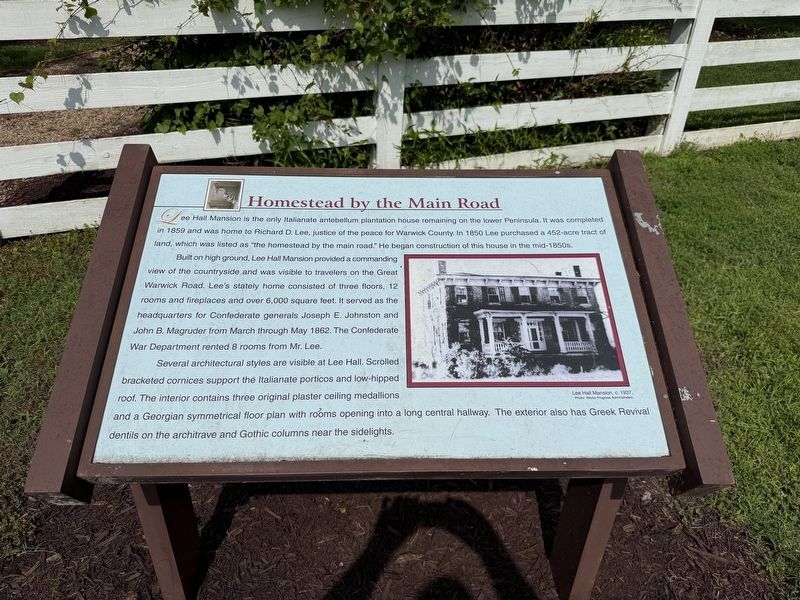 Homestead by the Main Road Marker. Click for full size. Homestead by the Main Road Marker image. Click for full size.