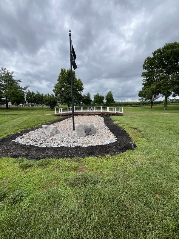 Veterans Memorial Scattering Garden Marker. Click for full size. Veterans Memorial Scattering Garden Marker image. Click for full size.