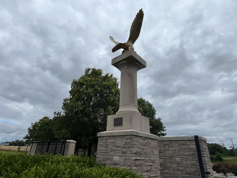 This Memorial is Dedicated to those Who Have Served Our Nation Marker. Click for full size. This Memorial is Dedicated to those Who Have Served Our Nation Marker image. Click for full size.