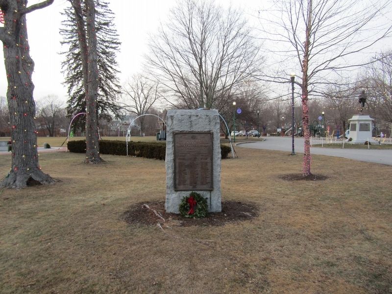 Company M, 1st Maine Volunteer Infantry Memorial image. Click for full size.