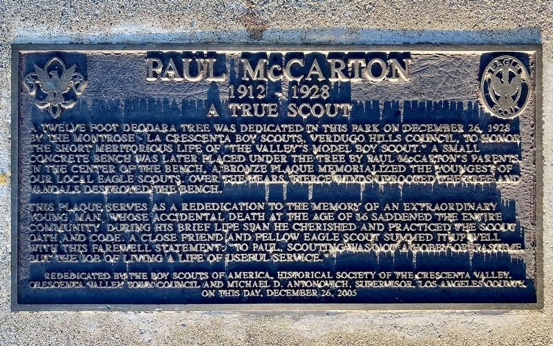 Paul McCarton Marker image. Click for full size.