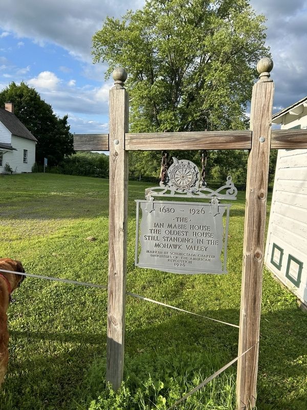 Jan Mabie House Marker. Click for full size. Jan Mabie House Marker image. Click for full size.