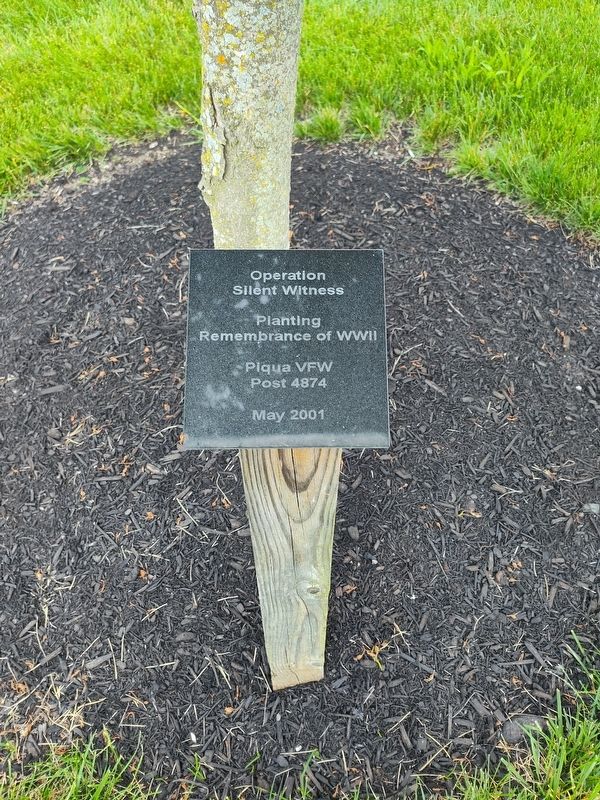 Operation Silent Witness Marker. Click for full size. Operation Silent Witness Marker image. Click for full size.