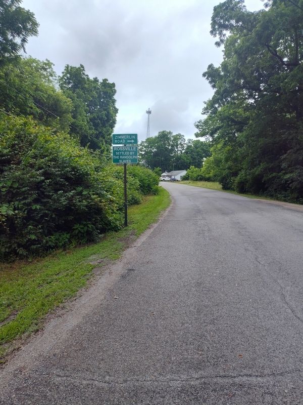 Rossville Marker image. Click for full size.