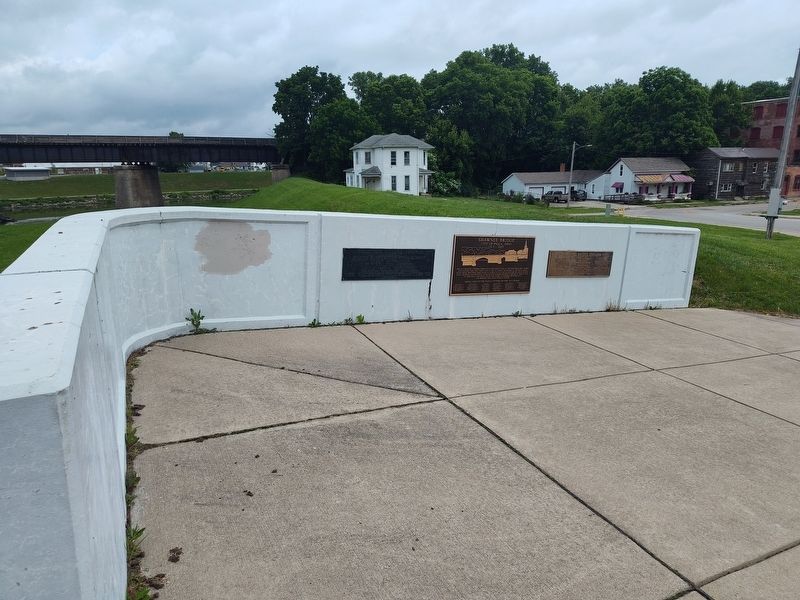 Shawnee Bridge Marker image. Click for full size.