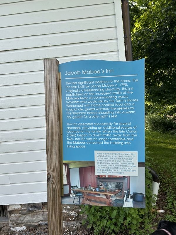 Jacob Mabee’s Inn Marker. Click for full size. Jacob Mabee’s Inn Marker image. Click for full size.