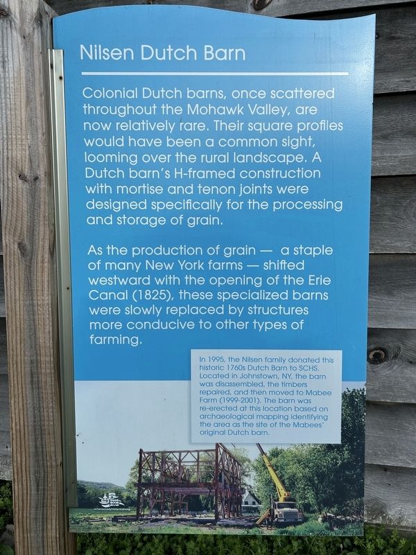 Nilsen Dutch Barn Marker. Click for full size. Nilsen Dutch Barn Marker image. Click for full size.