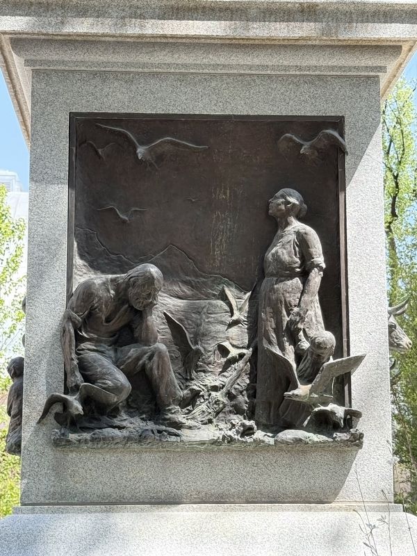 Seagull Monument image. Click for full size.