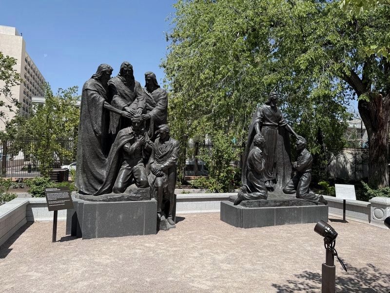 Restoration of the Melchizedek Priesthood Marker (on left) image. Click for full size.