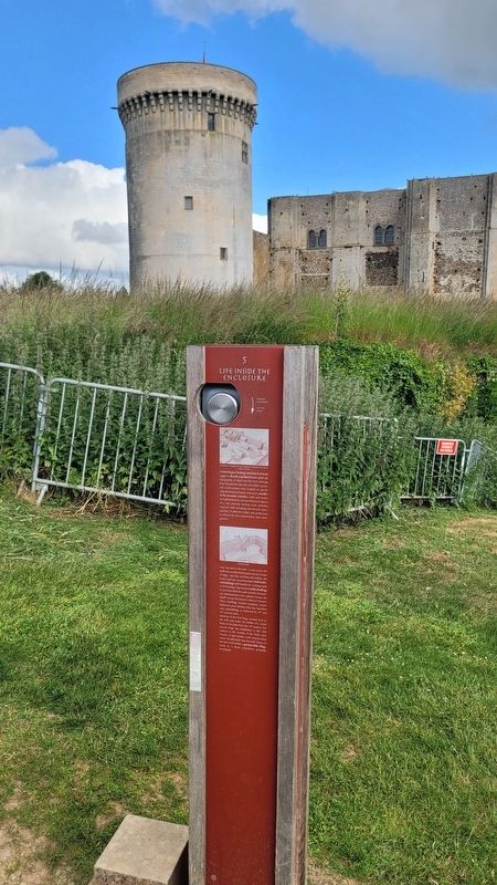 A view of the marker and tower. Click for full size. A view of the marker and tower image. Click for full size.