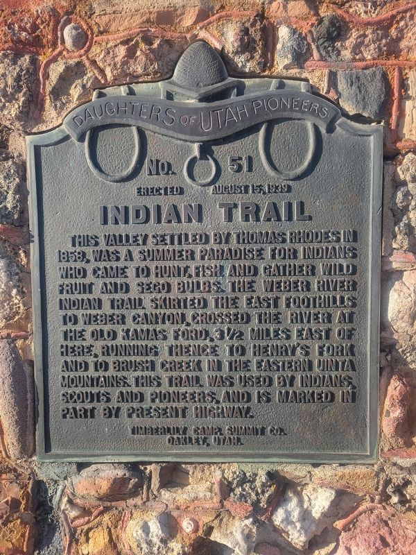 The Old Fort Marker. Click for full size. The Old Fort Marker image. Click for full size.