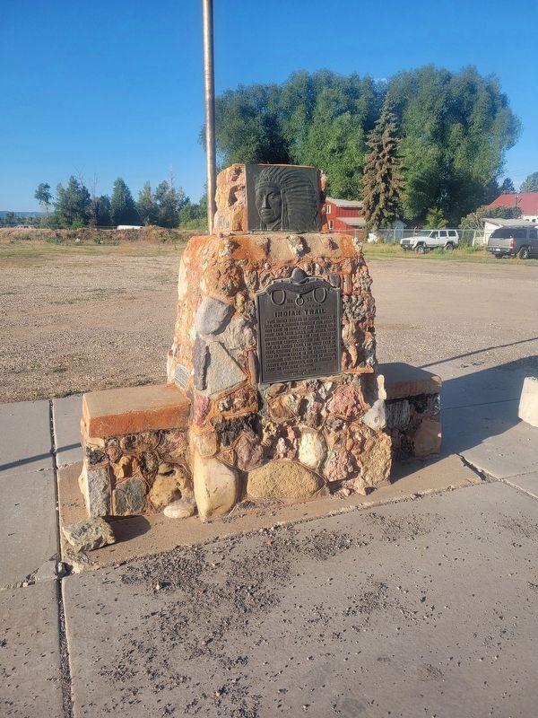 Indian Trail Marker. Click for full size. Indian Trail Marker image. Click for full size.