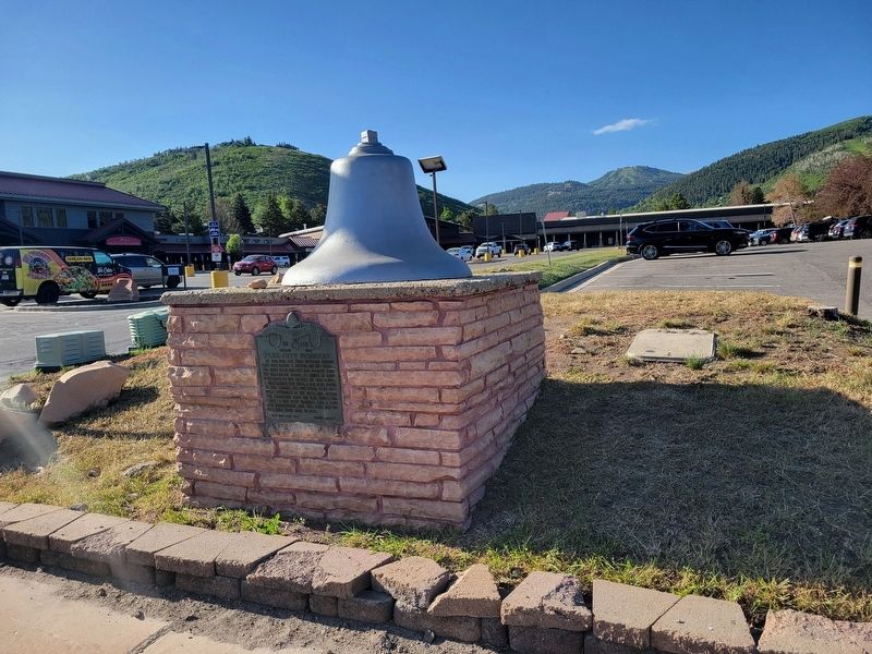 Park City Pioneers Marker. Click for full size. Park City Pioneers Marker image. Click for full size.