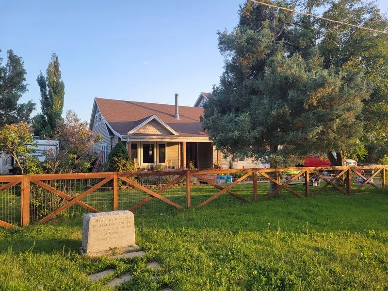 First Settler of Kamas Marker. Click for full size. First Settler of Kamas Marker image. Click for full size.