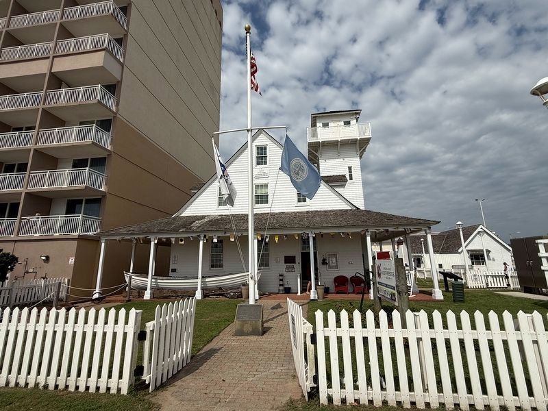 The former station along the boardwalk in Virginia Beach. Click for full size. The former station along the boardwalk in Virginia Beach image. Click for full size.