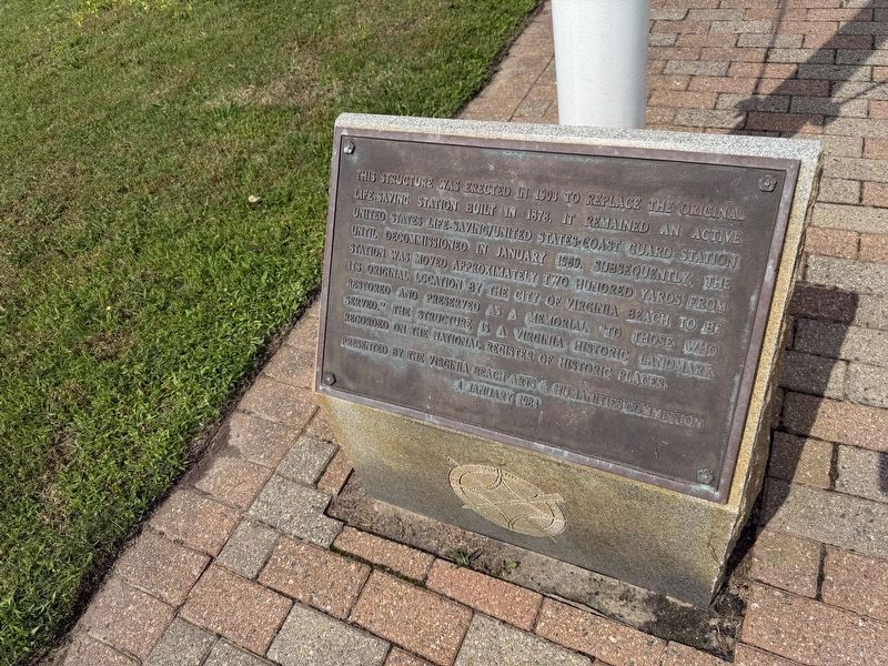 The Life-Saving Station Marker. Click for full size. The Life-Saving Station Marker image. Click for full size.