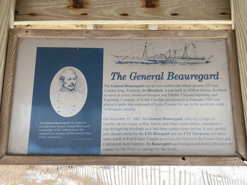 The General Beauregard Marker. Click for full size. The General Beauregard Marker image. Click for full size.