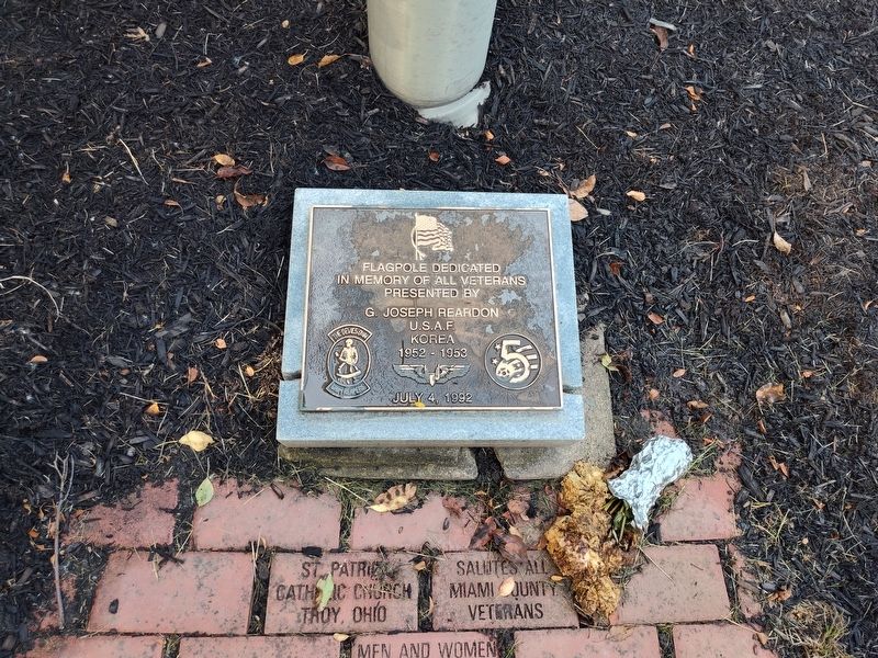 Veterans Memorial Marker. Click for full size. Veterans Memorial Marker image. Click for full size.