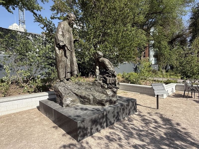 Joseph Smith Receives the Plates Marker. Click for full size. Joseph Smith Receives the Plates Marker image. Click for full size.