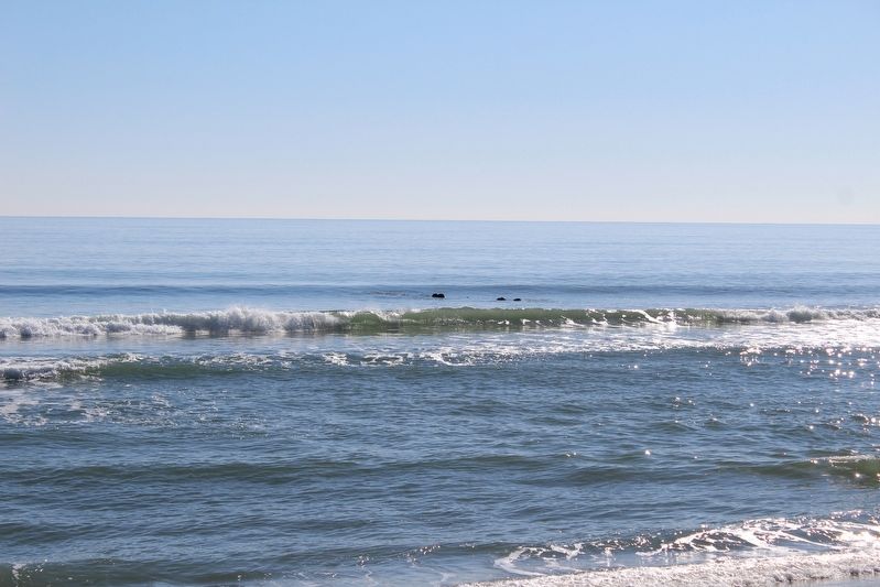 Shipwreck From Shore. Click for full size. Shipwreck From Shore image. Click for full size.