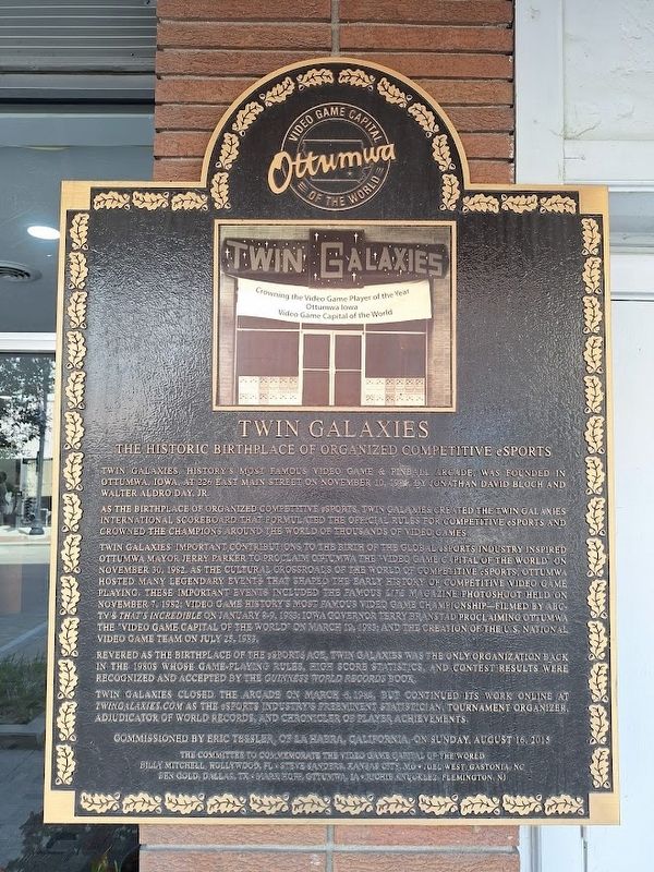 Twin Galaxies Marker image. Click for full size.