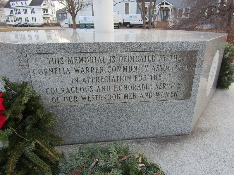 Flagpole Memorial. Click for full size. Flagpole Memorial image. Click for full size.