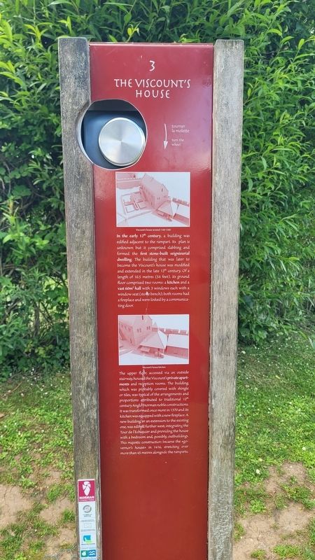 The Viscount's House Marker - English Text. Click for full size. The Viscount's House Marker - English Text image. Click for full size.