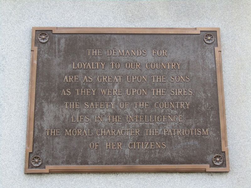 Northeast plaque image. Click for full size.