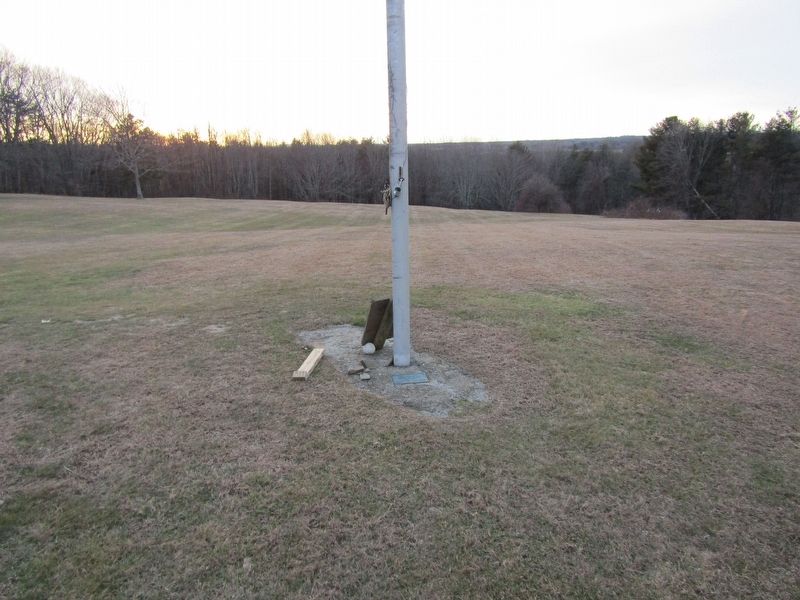 Fort Hill Site Marker. Click for full size. Fort Hill Site Marker image. Click for full size.