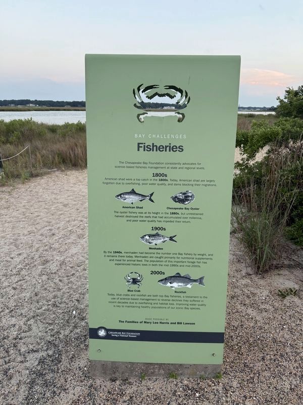 Fisheries side of the marker image. Click for full size.