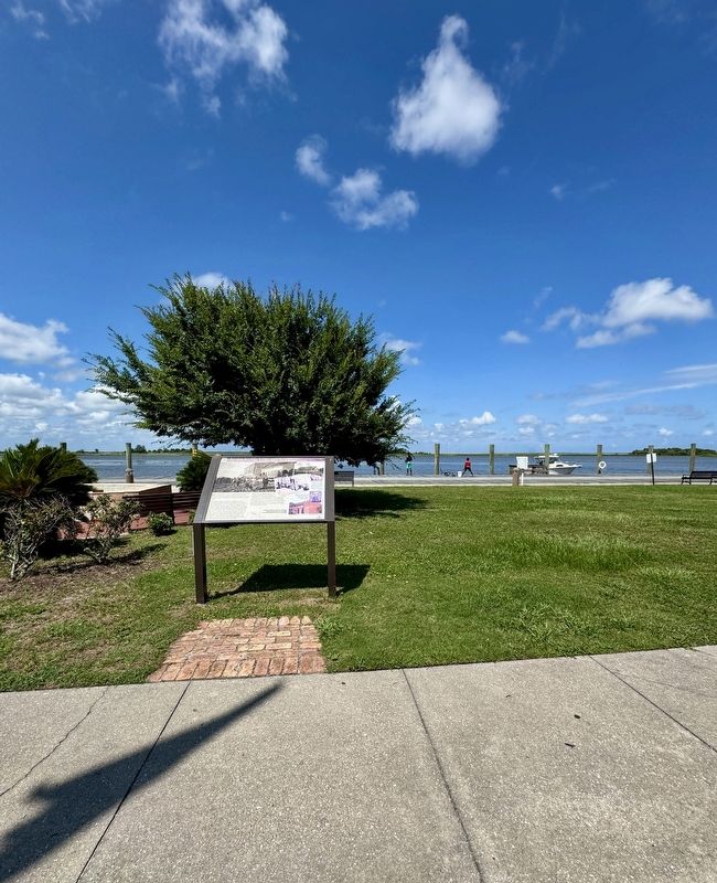 Apalachicola’s Sponge Industry Marker. Click for full size. Apalachicola’s Sponge Industry Marker image. Click for full size.