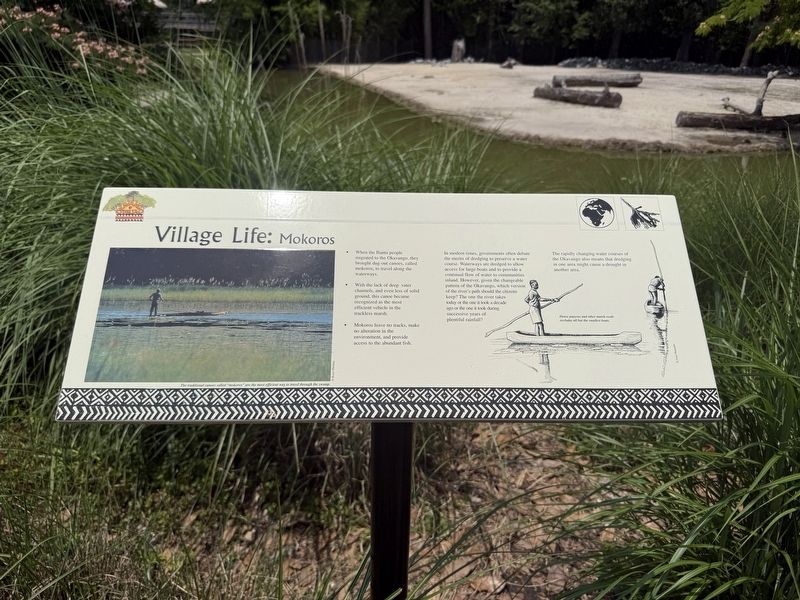 Village Life: Mokoros Marker image. Click for full size.