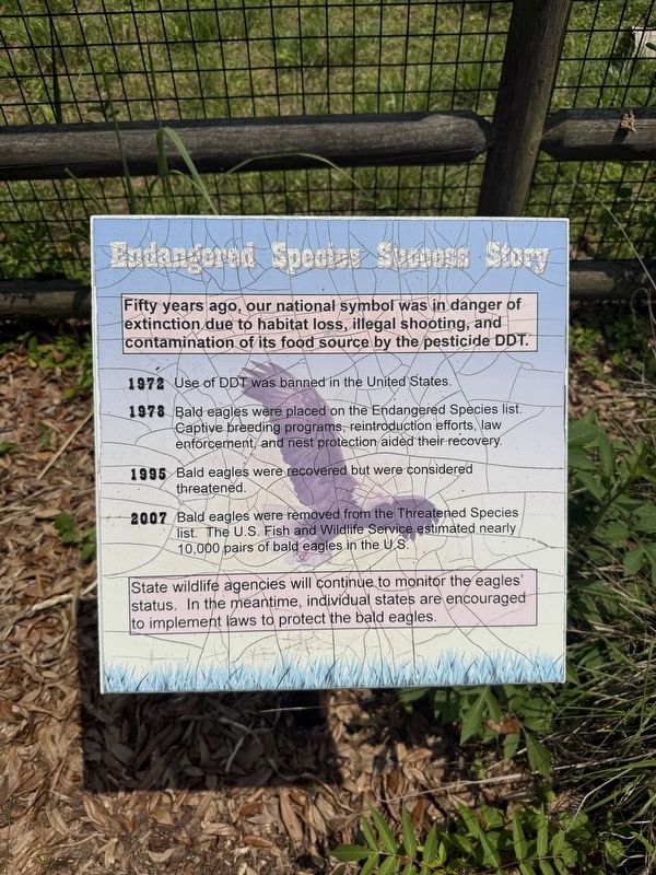 Endangered Species Success Story Marker image. Click for full size.