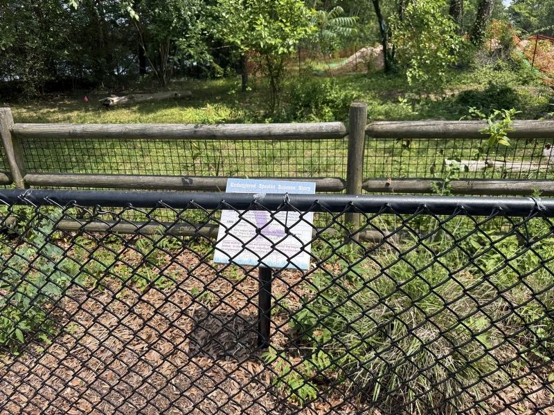 Endangered Species Success Story Marker image. Click for full size.