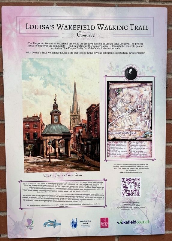 Market Cross on Cross Square Marker image. Click for full size.