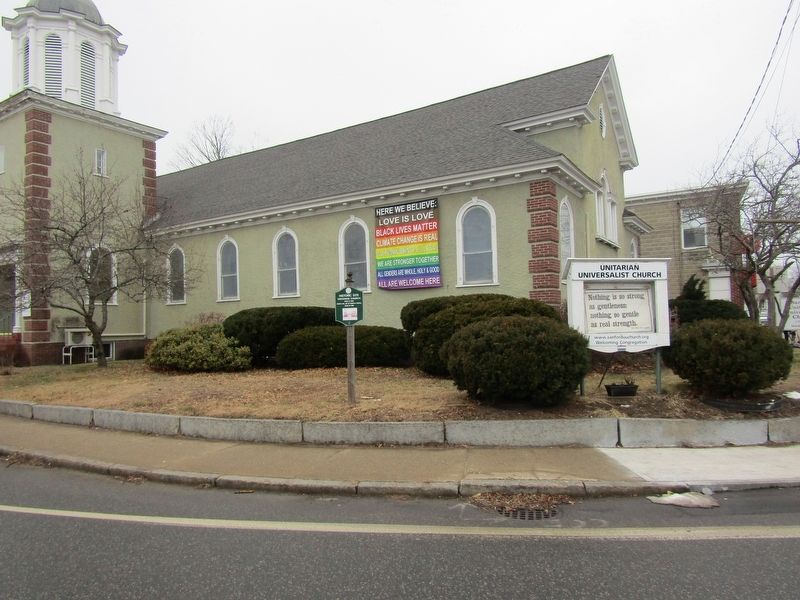 Unitarian Church Marker image. Click for full size.