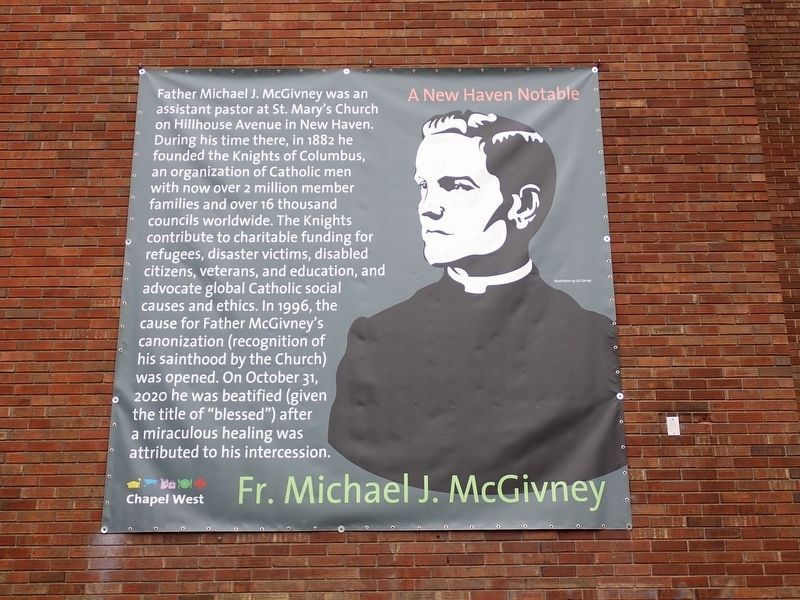 Fr. Michael J. McGivney Marker image. Click for full size.