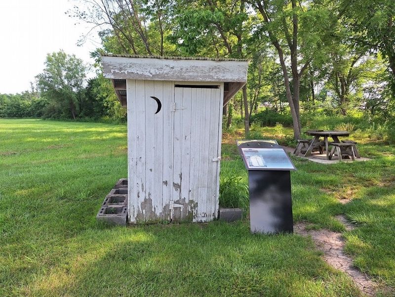 Outhouse Marker. Click for full size. Outhouse Marker image. Click for full size.