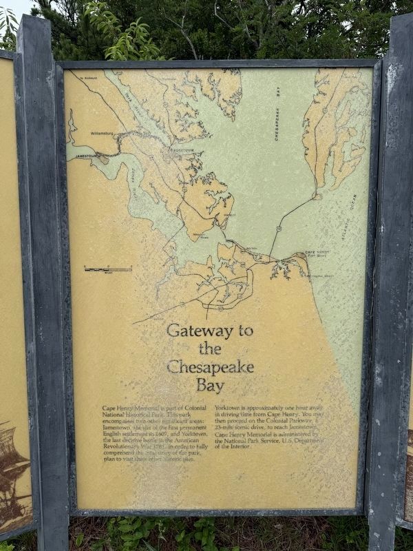 Gateway to the Chesapeake Bay Marker image. Click for full size.