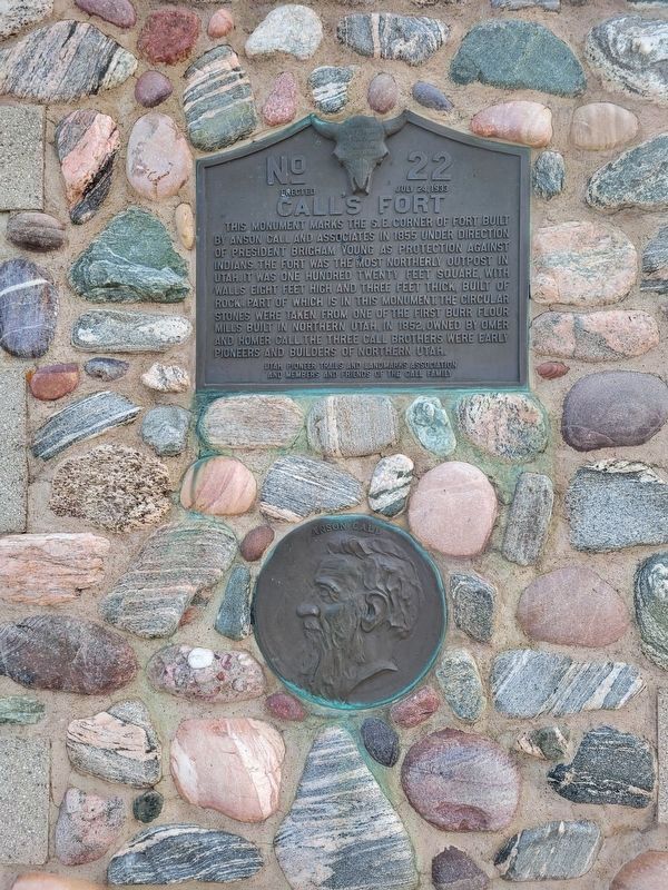 Call's Fort Marker. Click for full size. Call's Fort Marker image. Click for full size.