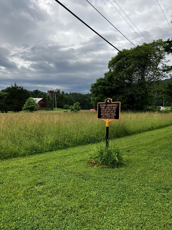 DeLong-Vanderbilt Home - June 5,1807 Marker. Click for full size. DeLong-Vanderbilt Home - June 5,1807 Marker image. Click for full size.