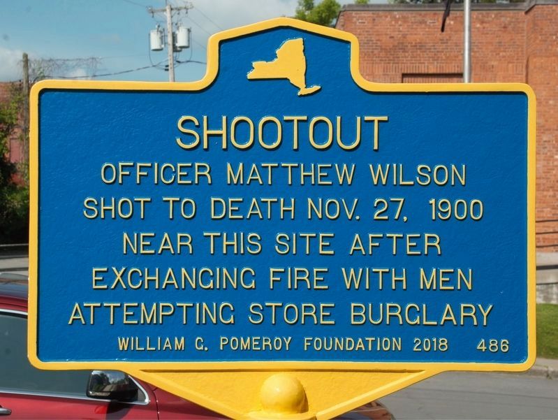 Shootout Marker. Click for full size. Shootout Marker image. Click for full size.