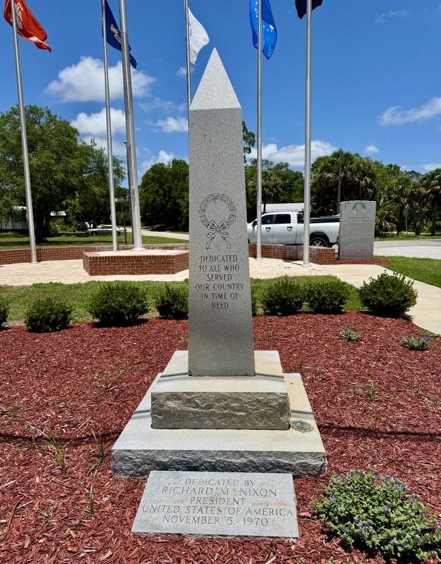 Veterans Memorial Marker image. Click for full size.