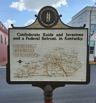 Confederate Raids Marker - Replaced Reverse Marker. Click for full size. Confederate Raids Marker - Replaced Reverse Marker image. Click for full size.