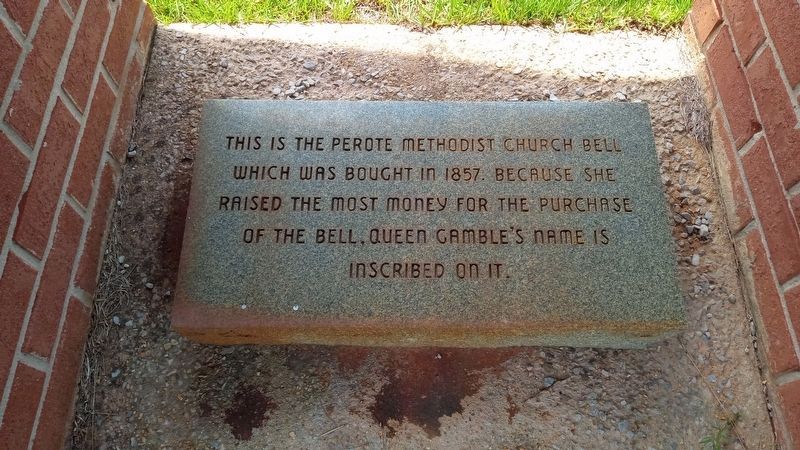 Perote Cemetery Marker image. Click for full size.