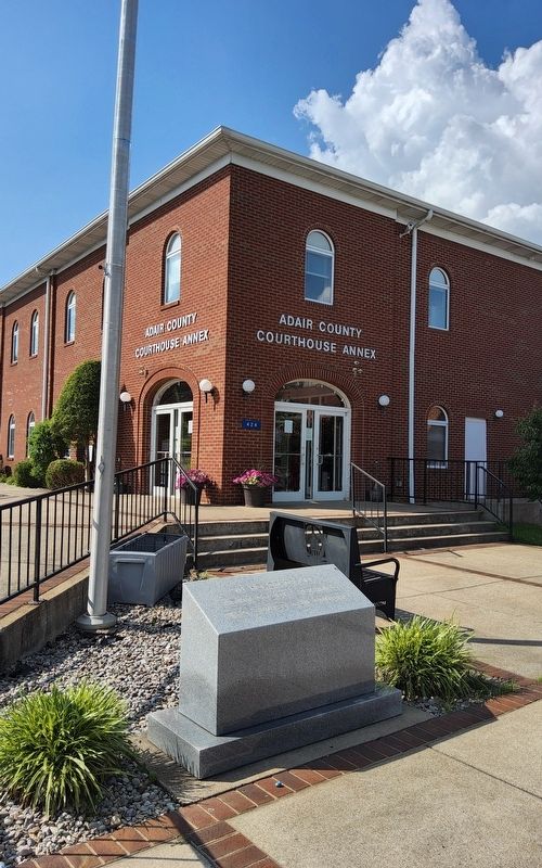 Adair County veterans Marker image. Click for full size.