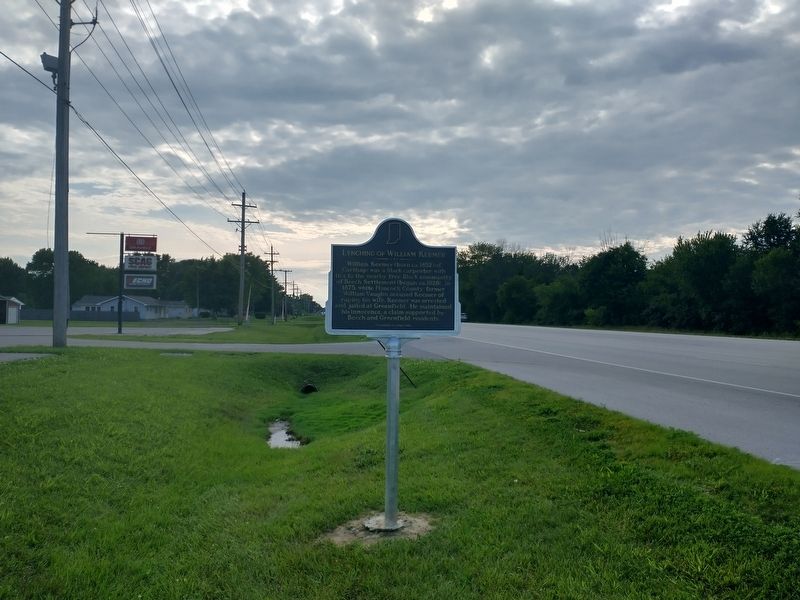 Lynching of William Keemer Marker. Click for full size. Lynching of William Keemer Marker image. Click for full size.